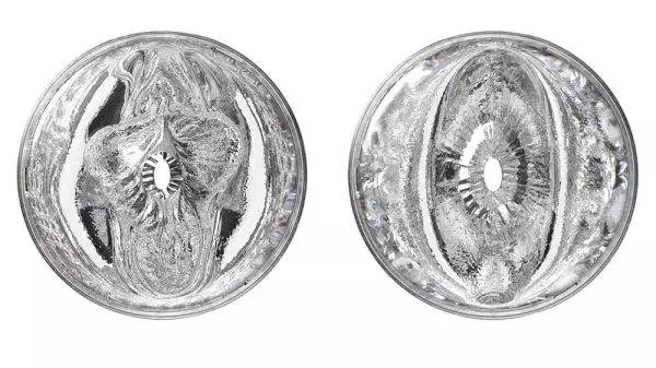 Fleshlight Quickshot Mia Malkova - Beidseitig verwendbarer Masturbator transparent – G