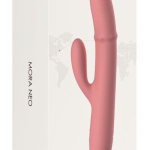 SVAKOM Mora Neo - Rabbitvibrator, 19,5 cm, Liquid Silicone, lila