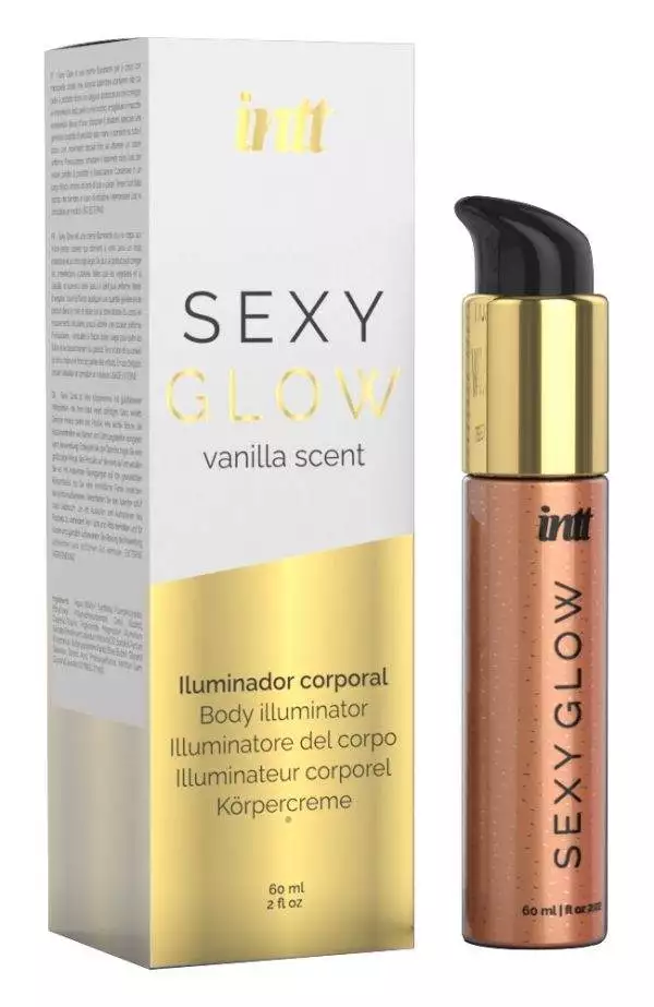 Intt Sexy Glow Körpercreme - Goldener Glanz & Natürliche Bräune, 60 ml – B