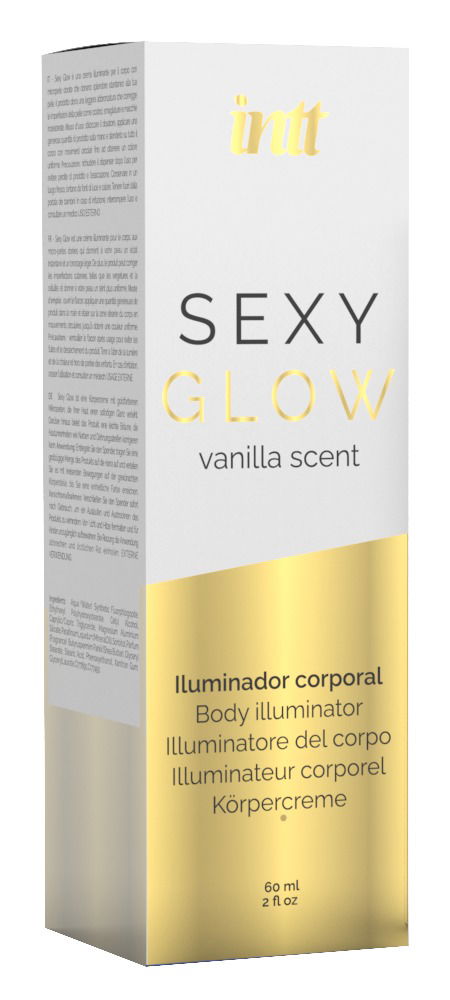 Intt Sexy Glow Körpercreme - Goldener Glanz & Natürliche Bräune, 60 ml