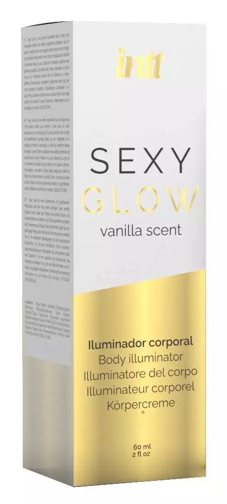 Intt Sexy Glow Körpercreme - Goldener Glanz & Natürliche Bräune, 60 ml – Verpackung