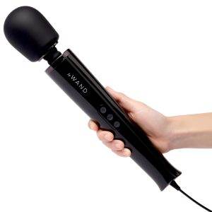 Le Wand Original Massagestab Powerful Plug-In Vibrating Massager Black Le Wand Original Massagestab Powerful Plug-In Vibrating Massager Black – Bild 3