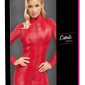 Cottelli PARTY Enges Extrakurzes Kleid - Rote Snakeskin – Verpackung