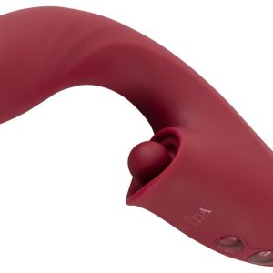 Javida 3 Function Vibrator - Vibrierend, Klopfend, Stoßend - Silikon - 17,8 cm - Rosa