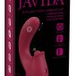 Javida 3 Function Vibrator - Vibrierend, Klopfend, Stoßend - Silikon - 17,8 cm - Rosa – Verpackung