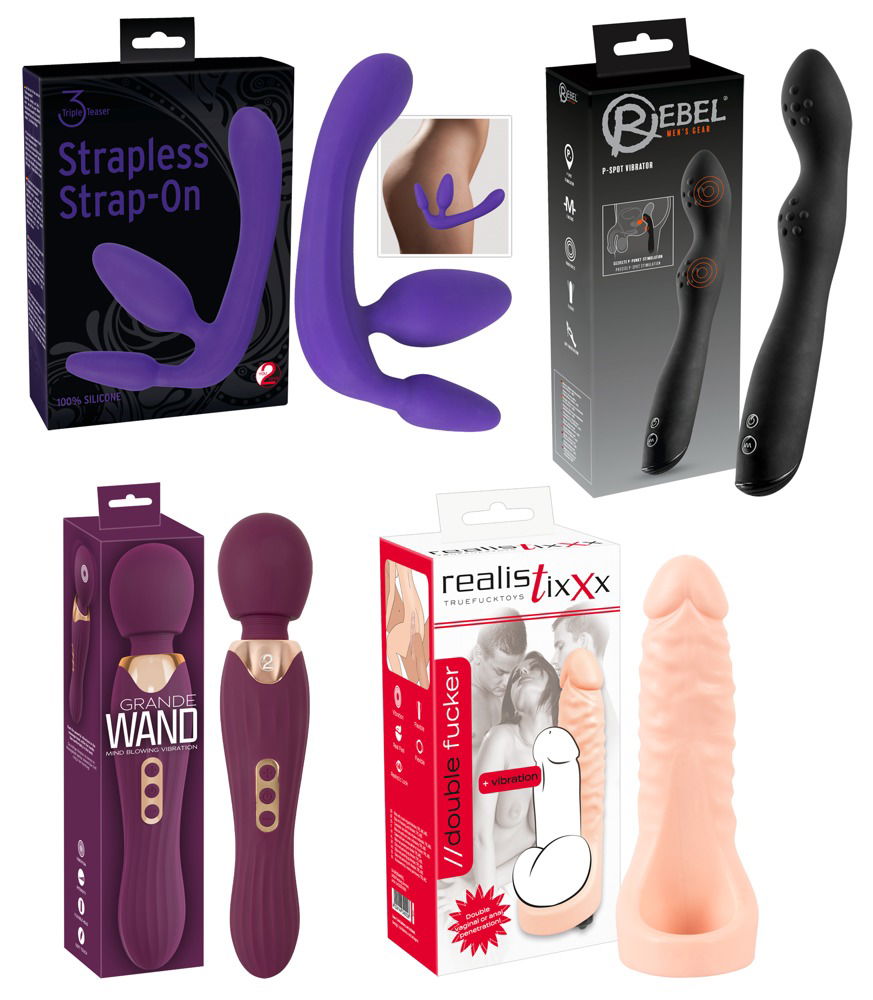 Sextoy Sparpaket "Ultimative Lustexplosion" 4-teilig - You2Toys & Rebel