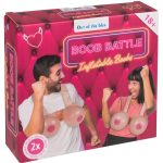 Boob Battle, Größe: uni, Farbe: flesh, Partyspiel mit aufblasbaren Brüsten