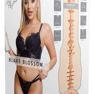 Fleshlight Blake Blossom Bombshell - Masturbator - Intensive Reizstruktur - Taschenlampen-Optik - Vagina-Öffnung - 25 cm - Eng und dehnbar