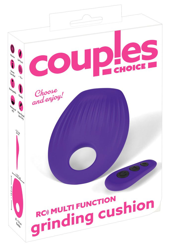 Couples Choice RC Multi Function Grinding Cushion Vibrator