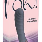 You2Toys Oh! G-Spot Vibrator - Handlicher Rillenvibrator, Wasserdicht, 10 Vibrationsmodi - Pink