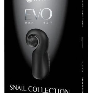 Snail Vibe Masturbator EVO - Slide’n’Roll-Technik - Wasserdicht & leise Vibrationsmodi - Wiederaufladbar & aus medizinischem Silikon