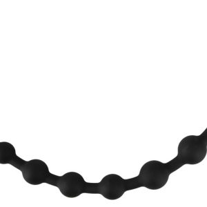 Black Velvets Analkugelkette 13 Kugeln, 50 cm, Schwarz