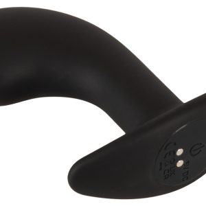 ANOS Big Head Prostata Plug mit Vibration in Schwarz, Größe L