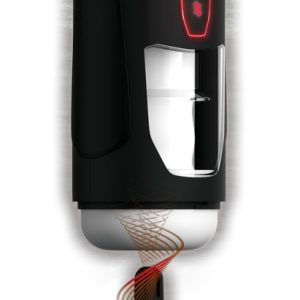 PDX Elite Vibrating Warming Masturbator Milk Me Hotter - Automatischer Handjob mit Vibrationen, Massage und Wärme