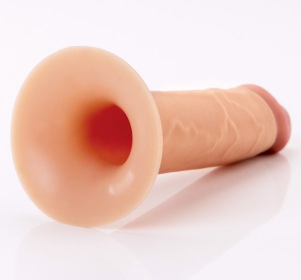 Fantasy X-tensions Elite 6“ Hollow Silicone Strap-on - Dual Density Naturlook Penishülle mit größenverstellbarem Gurt