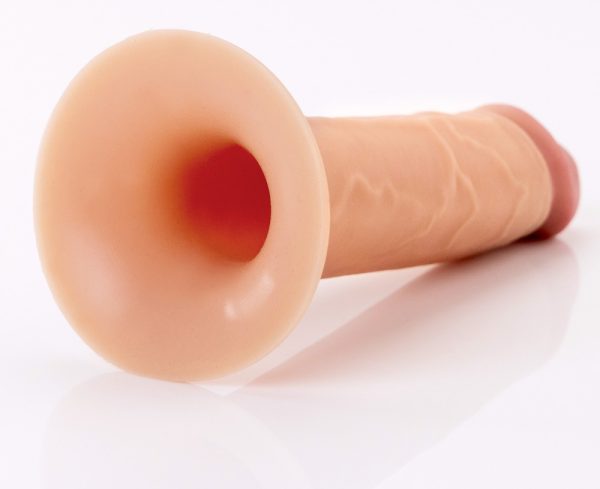 Fantasy X-tensions Elite 7“ Hollow Silicone Strap-on, Naturlook, Dual Density-Silikon, größenverstellbarer Umschnallgurt.