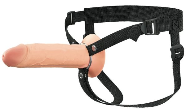 Fantasy X-tensions Elite 8“ Hollow Silicone Strap-on - Naturlook