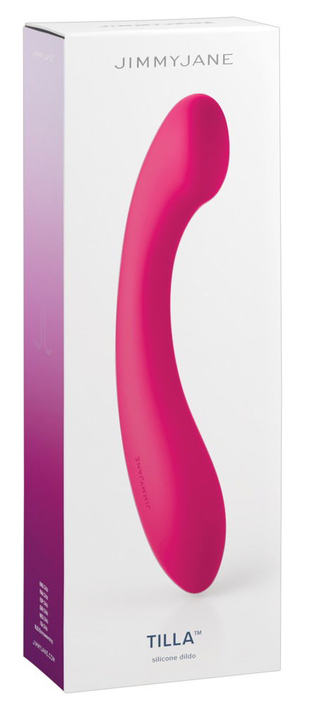 JimmyJane Tilla Silikon-Dildo - 20 cm, Schwarz