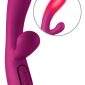 JimmyJane Solis Rabbit Vibrator - Dual-Stimulation - 3 Motoren - 10 Modi - Wärmefunktion - Wasserdicht - Silikon, ABS - Wiederaufladbar – A