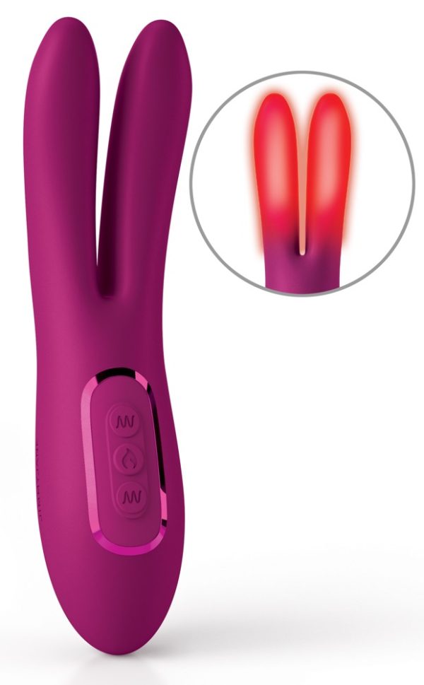 JimmyJane Solis Ascend 2 PRO – Silikon Vibrator mit Wärme und 2 Motoren