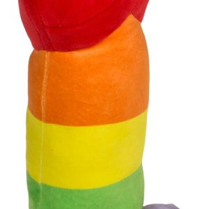 Regenbogen Kuschelpenis 30 cm - Plüsch Geschenk-Idee