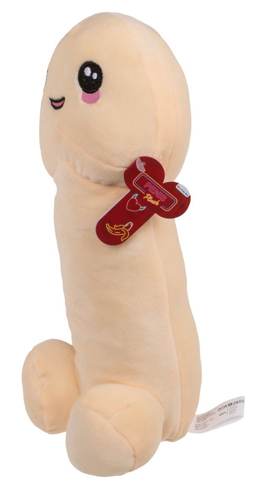 Knuddel-Penis Lustig & Flauschig - Nude Farbe - 30 cm