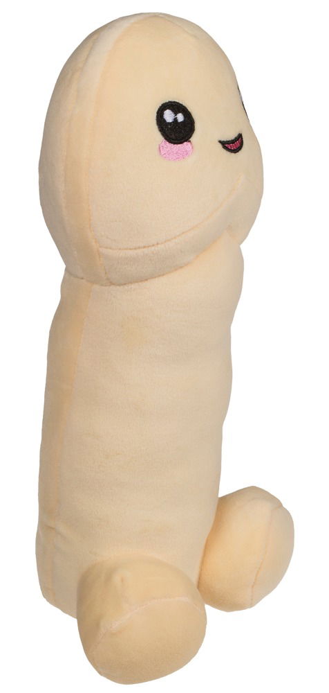 Knuddel-Penis Lustig & Flauschig - Nude Farbe - 30 cm