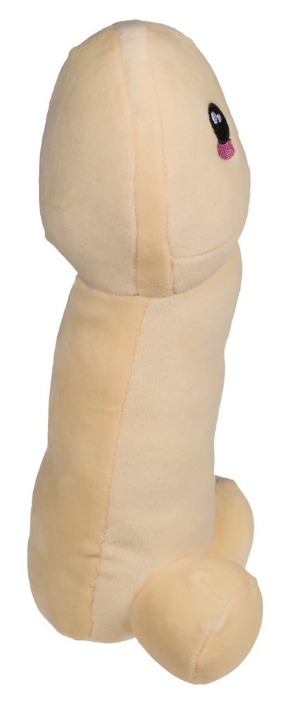 Knuddel-Penis Lustig & Flauschig - Nude Farbe - 30 cm