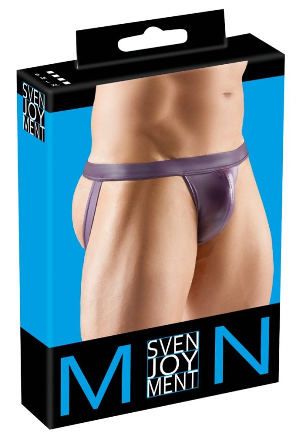 Svenjoyment Herren Jockstrap in Lila-Mattlook, Größe M-L