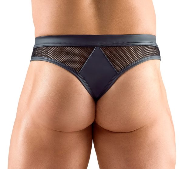 Svenjoyment Sexy Riostring mit Netzdetails in Schwarz, Größe S-L