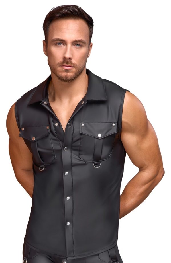 NEK Damen Mattlook Tank Top in Schwarz