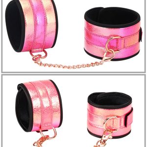 Liebe Seele Vivid Sakura Bondage-Set in Glossy Pink, 8-teilig