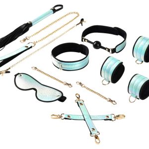 Liebe Seele Vivid Sorairo Bondage-Set in Glossy Skyblue