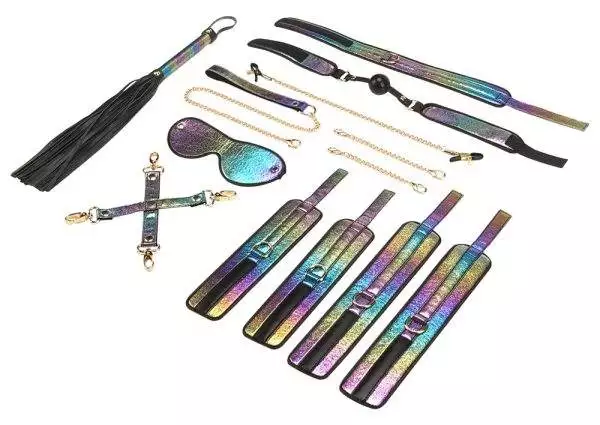 Liebe Seele Vivid Niji Bondage-Set Glossy Rainbow – B