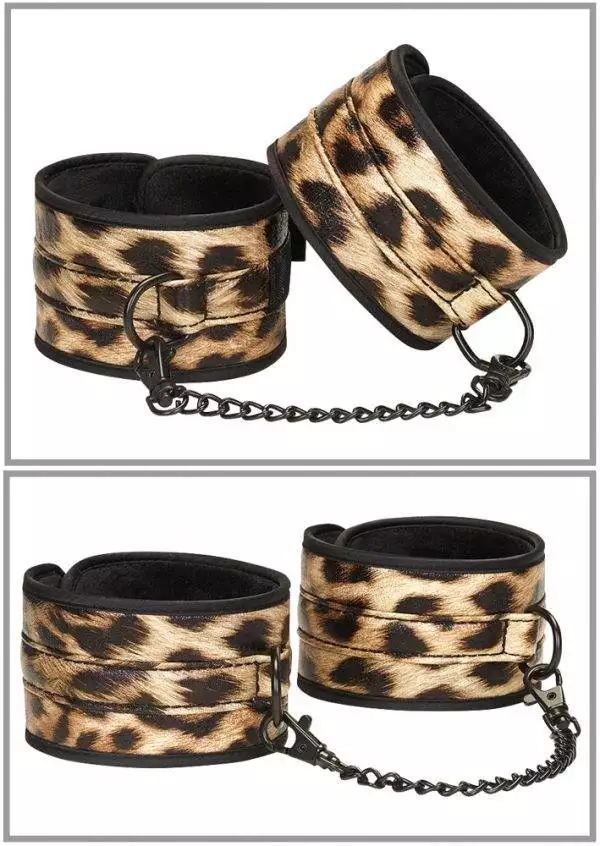 Liebe Seele Leopard Print Bondage-Set, 13-teilig Liebe Seele Leopard Print Bondage-Set, 13-teilig – D