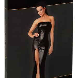 Noir Tubekleid "Black Dream" in Powerwetlook, Größe S, Schwarz