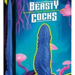 Beasty Cocks by You2Toys Dildo Symbiont Tease - Metallic 19,8 cm 5,4 cm Blau