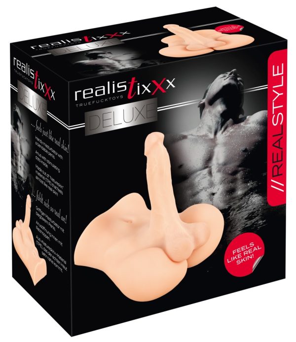 Realistixxx Deluxe Man 02 Torso-Masturbator - Anal Real-Erlebnis