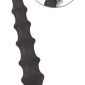 You2Toys Magic Anal Wand No. 2 - Silikon Analstab mit Rillen-Struktur und Endkugel - 26,9 cm – A