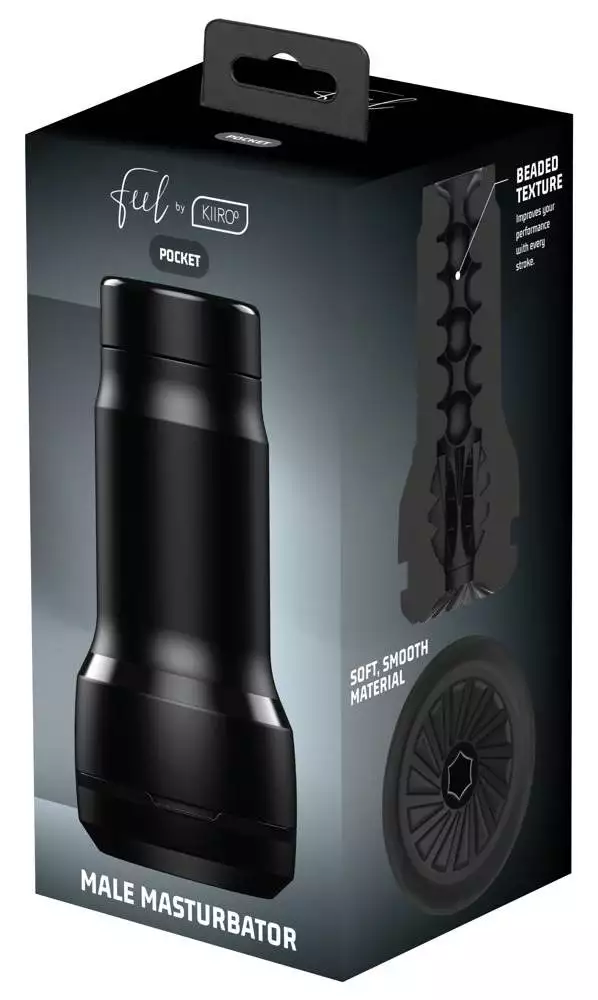 Kiiroo Feel Pocket Stroker - Blowjob-Masturbator, klein und handlich – Verpackung
