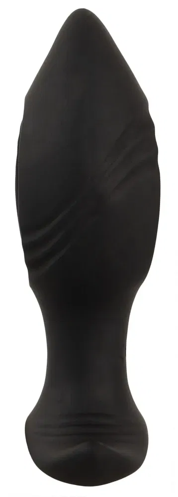 ANOS RC Butt Plug mit Loch und intensiven Vibrationen, schwarz, Größe L ANOS RC Butt Plug mit Loch und intensiven Vibrationen, schwarz, Größe L – D