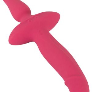 Couples Choice Doppelvibrator & Plug, 2in1, Silikon, wiederaufladbar, wasserdicht, 26cm, 10 Vibrationsmodi