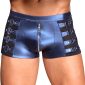 NEK Metallic-Mattlook Pants in Blau mit Powernet-Einsätzen – A