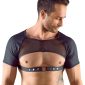 Svenjoyment Mattlook Halbarm-Netzshirt Schwarz, Größe S/M – A