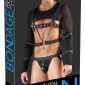 Svenjoyment BONDAGE Set - Crop-Top, Harness, Jock und Hand-/Armfesseln – Verpackung