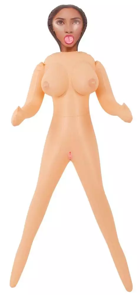 You2Toys Orientalische Liebespuppe Layla, lebensgroß, aufblasbar, zierliche Figur, große Brüste, 152 cm – A