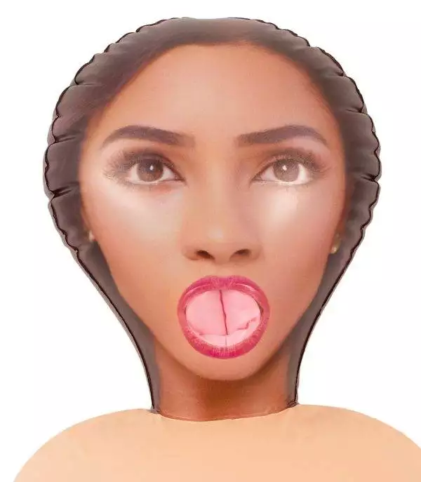 You2Toys Orientalische Liebespuppe Layla, lebensgroß, aufblasbar, zierliche Figur, große Brüste, 152 cm – C