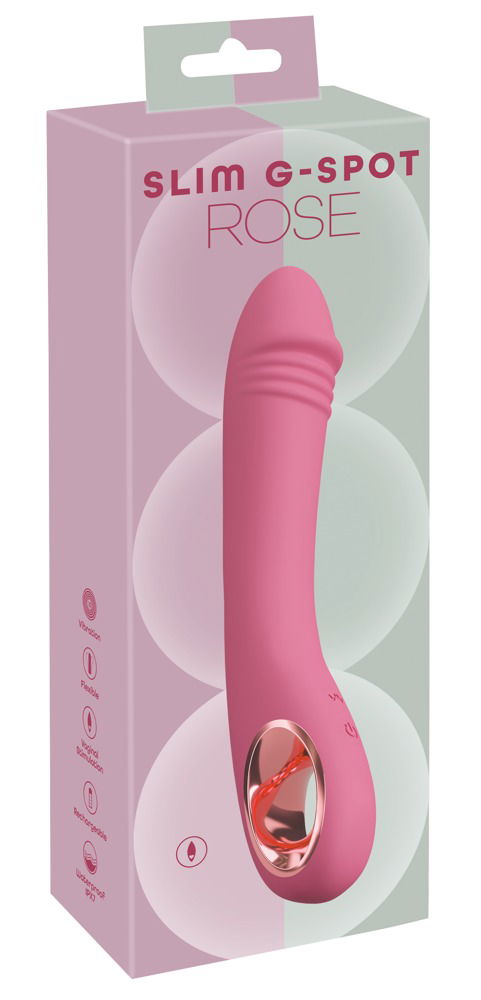 You2Toys Slim G-Spot Rose - Vibrator für intensive Vagina-Massagen