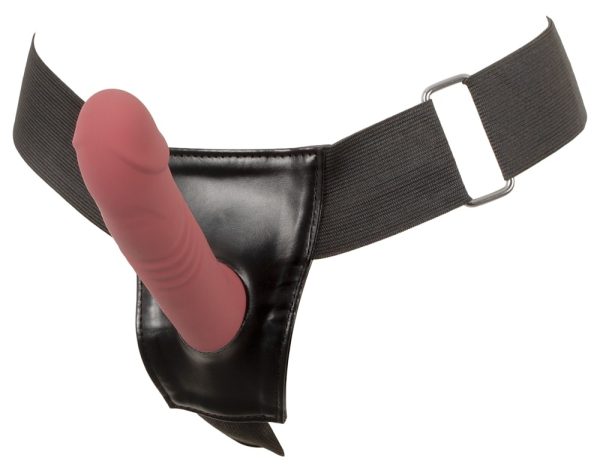 You2Toys Strap-On Set mit Stoßvibrator und Fernbedienung, Schwarz