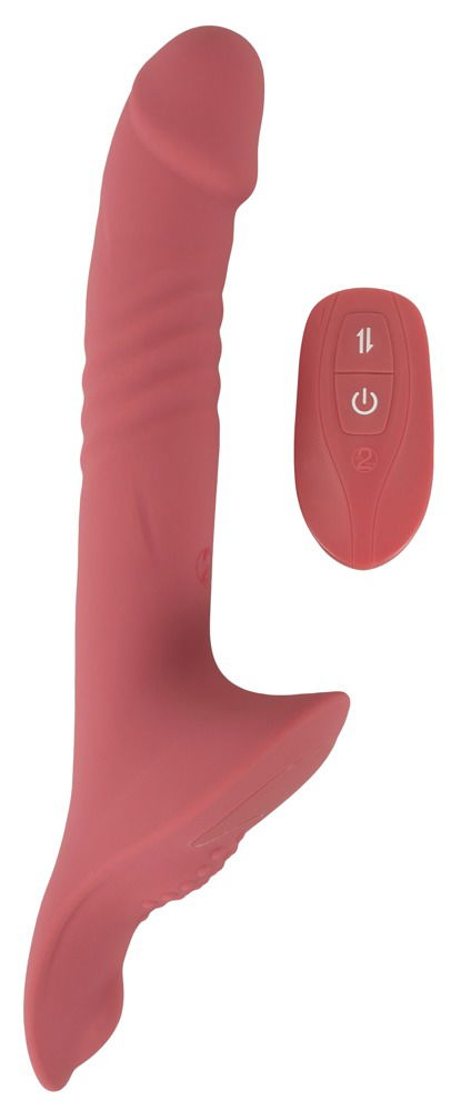 You2Toys Strap-On Set mit Stoßvibrator und Fernbedienung, Schwarz